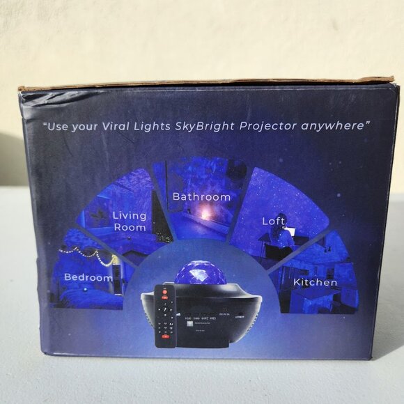 New Star Projector LED Night Light Room Decor with Remote with Timer Bluetooth 1 - Picture 6 of 9